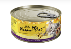Fussie Cat Super Premium Chicken with Duck Formula in Gravy Canned Cat Food