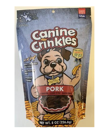 Chasing Our Tails "Canine Crinkles" Pork Dog Treats