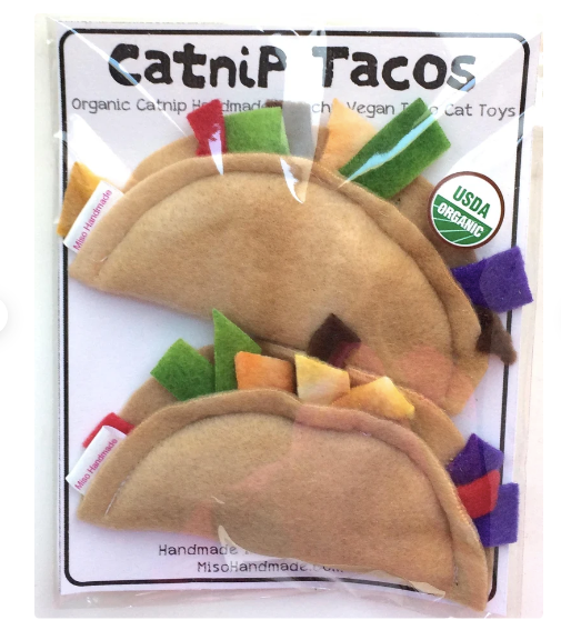 Catnip Tacos Cat Toys