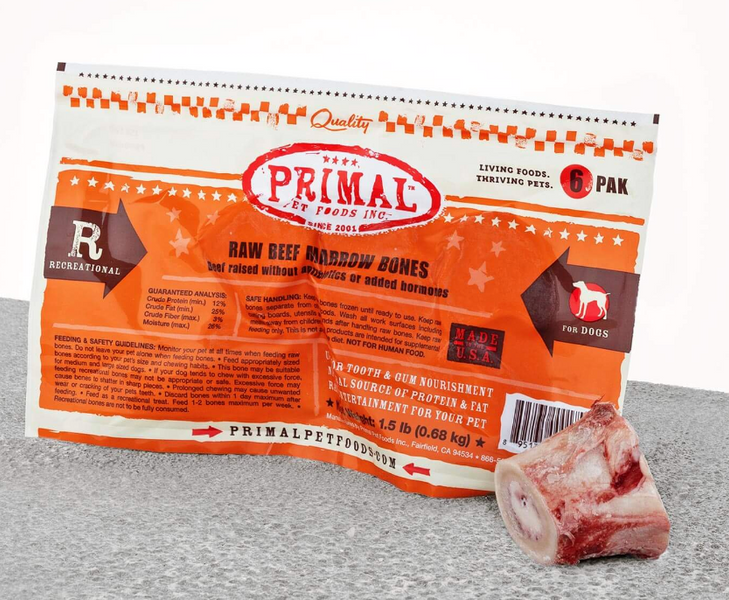 Primal raw 2025 marrow bones