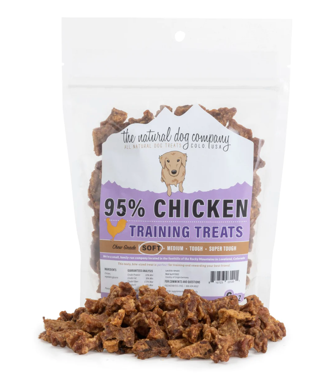 Tuesday's Natural Dog Company All Natural Chicken Bites Training Treats