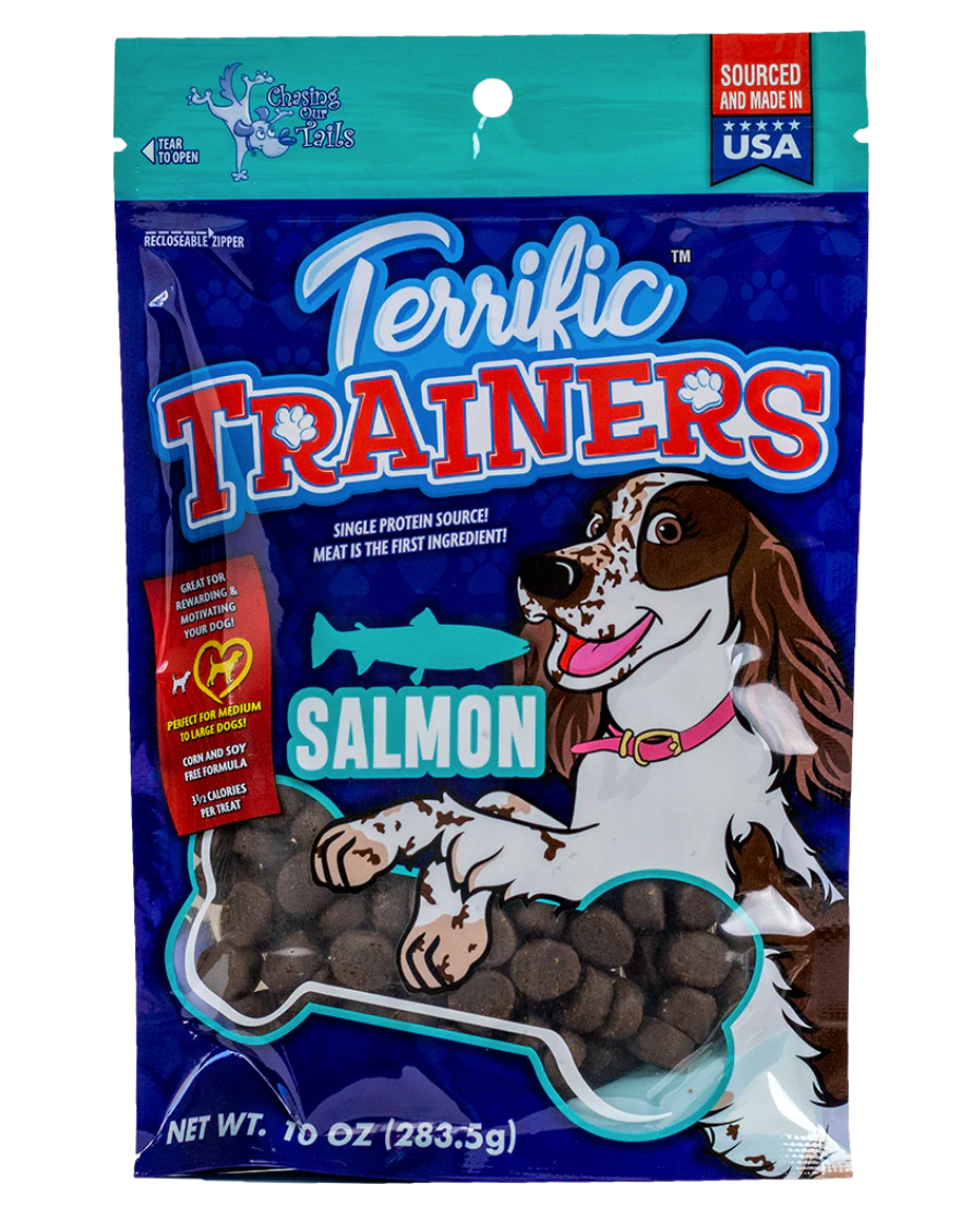 Chasing Our Tails "Terrific Trainers" Training Treats, Salmon