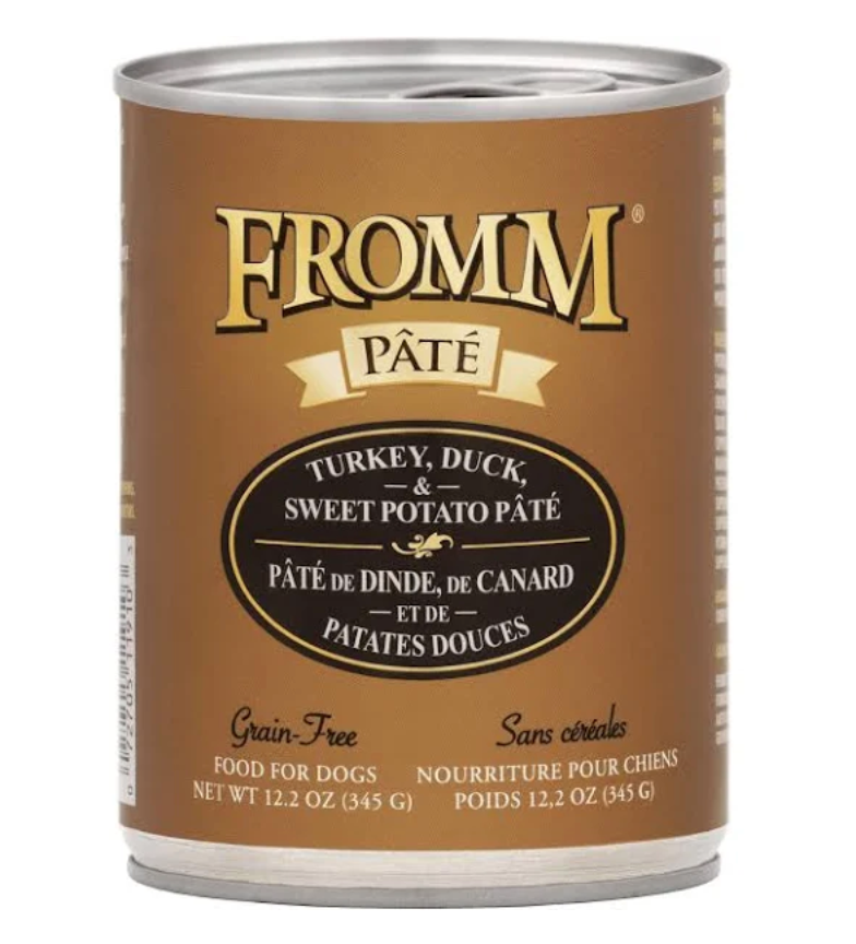 Fromm Four-Star Turkey, Duck & Sweet Potato Pâté Canned Dog Food