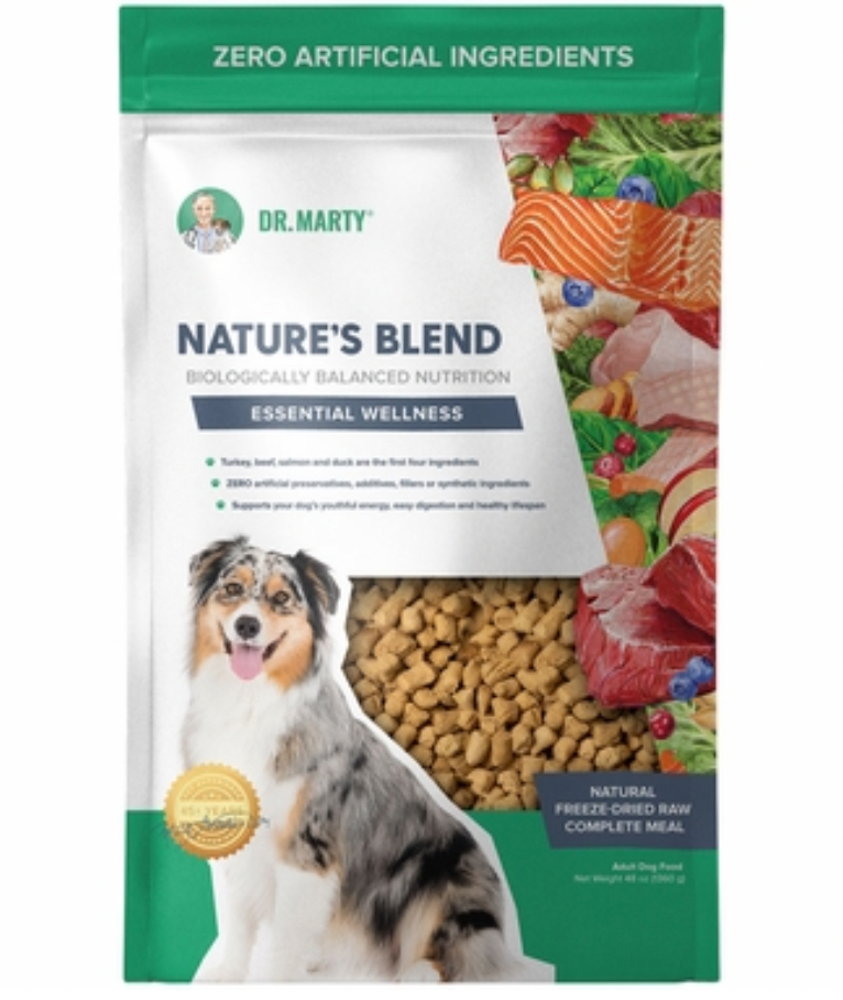 Dr Marty "Nature's Blend" Essential Wellness Freeze Dried Raw Adult Dog Food