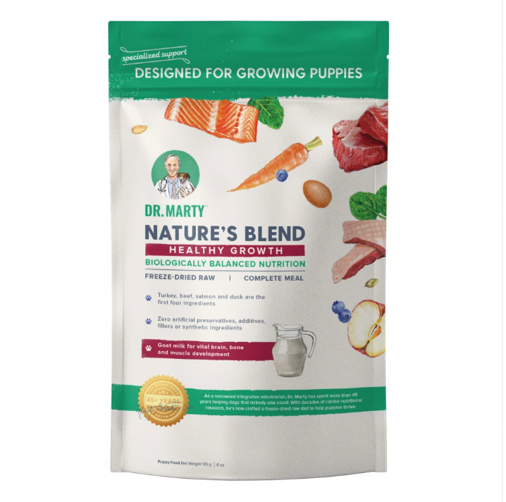 Dr Marty "Nature's Blend" Healthy Growth Freeze Dried Raw Puppy Food