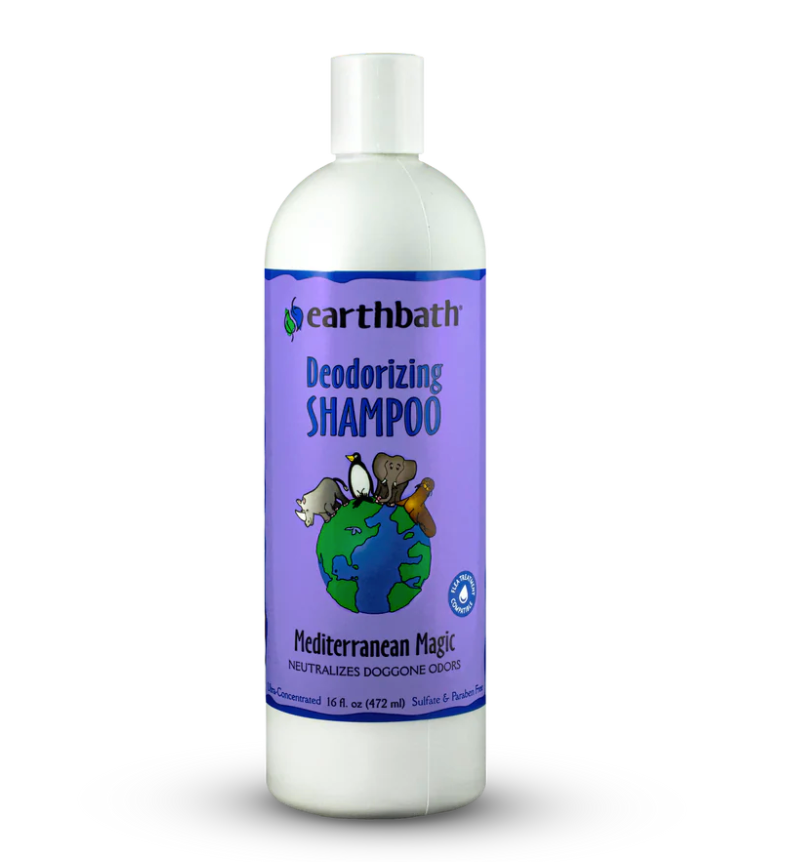 Earthbath Deodorizing Shampoo For Dogs, Mediterranean Magic Scented