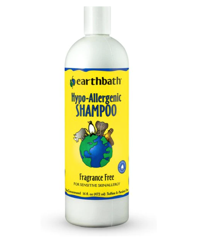 Earthbath Fragrance Free Shampoo For Dogs, Hypoallergenic