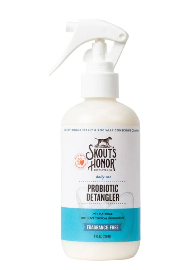 Skout's Honor Probiotic Detangler Spray For Dogs and Cats