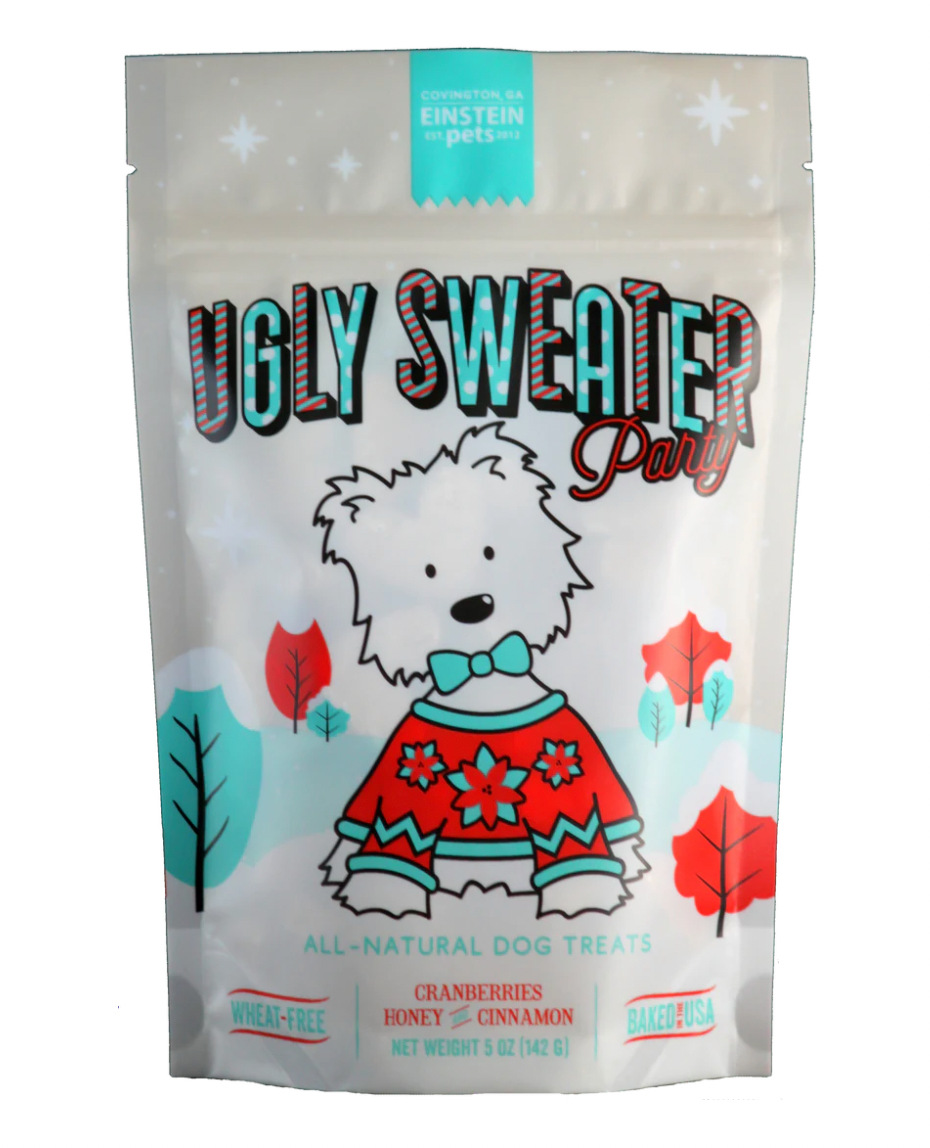 Einstein Pets Everydays "Ugly Sweater Party" Holiday Dog Treats