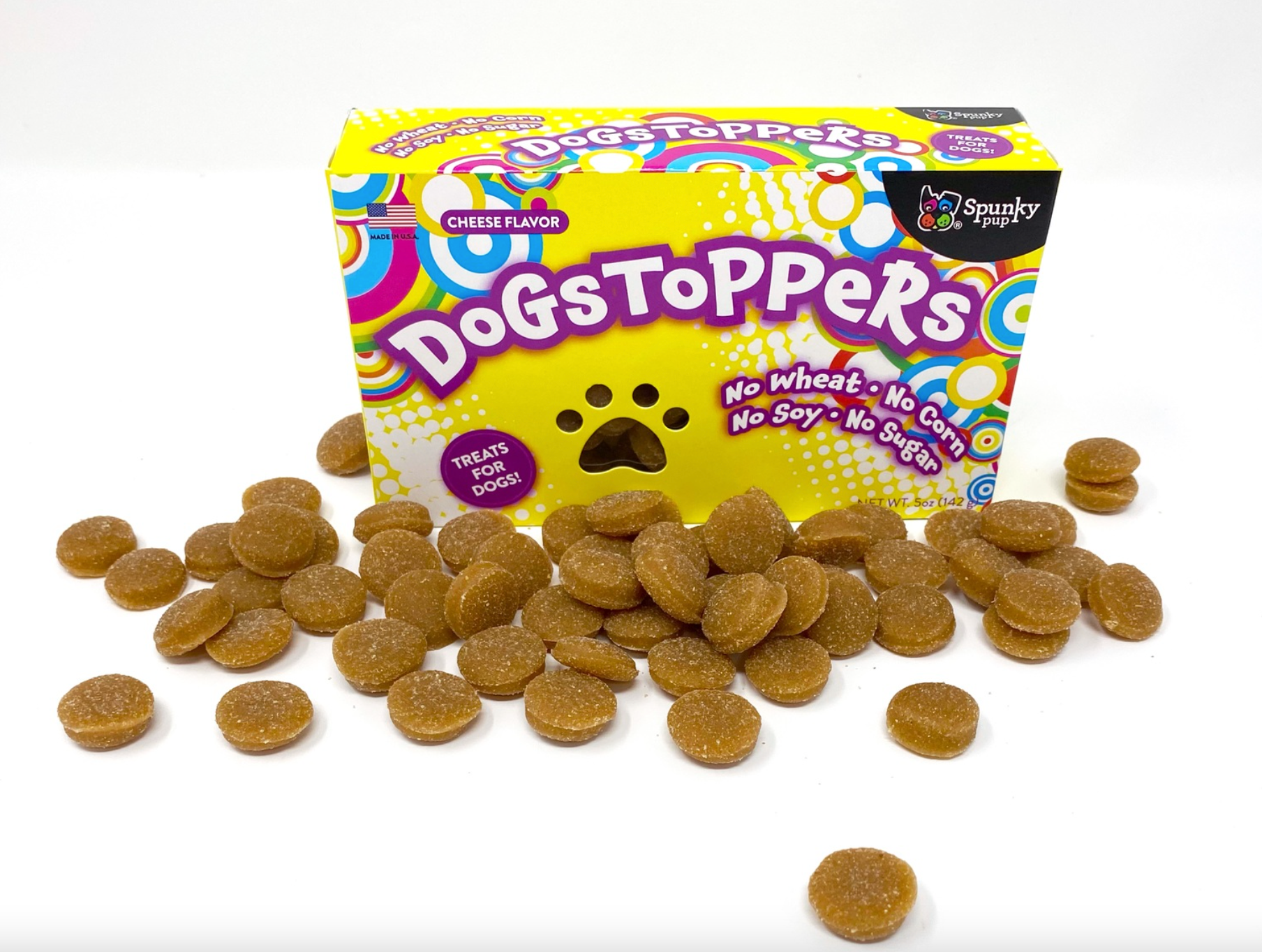 Spunky Pup  "Dogstoppers" Salmon Flavor Dog Treats
