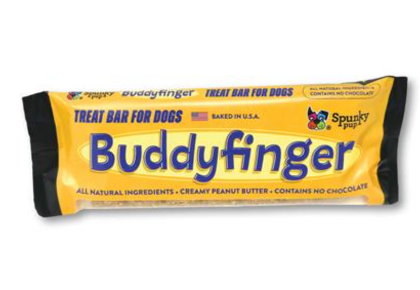 Spunky Pup Treat Bars For Dogs: "Sniffers," "Buddyfingers," or "Tricks"