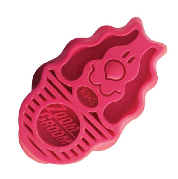 Kong Dog ZoomGroom Multi Use Brush 2 Colors Animal Connection LLC