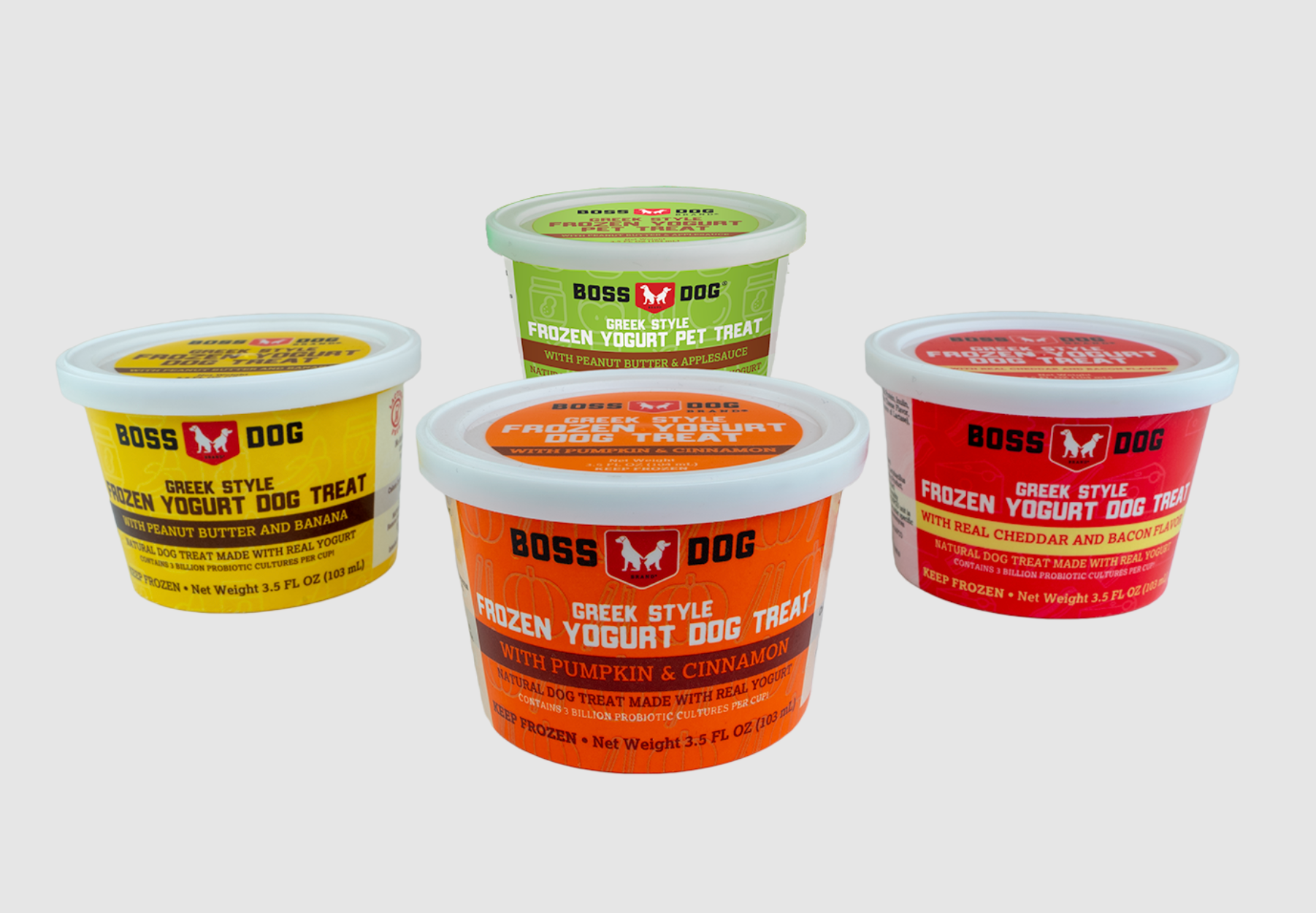 Boss Dog Greek Style Frozen Yogurt Dog Treat1