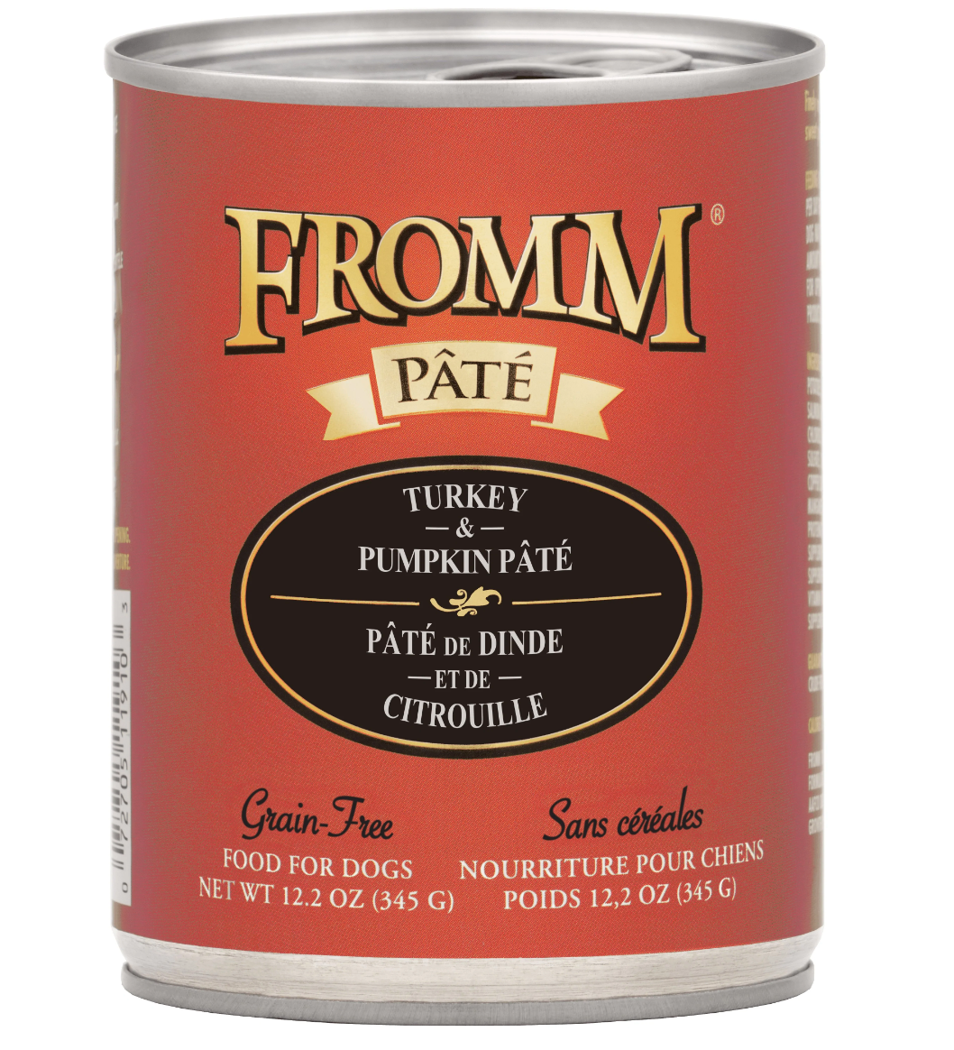 Fromm Four-Star Turkey & Pumpkin Pâté Canned Dog Food
