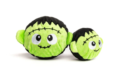 FabDog "FabBall Frankenstein" Dog Toy, Small & Large sizes