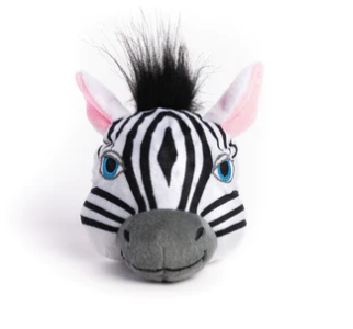 FabDog "FabBall Zebra" Dog Toy
