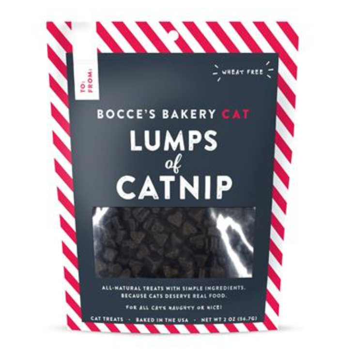 Bocce's Holiday "Lumps of Catnip" Soft Treats for Cats