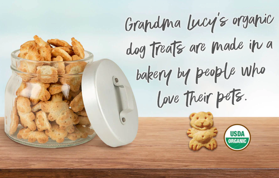 Grandma Lucy's Organic Gingerbread Recipe Dog Treats