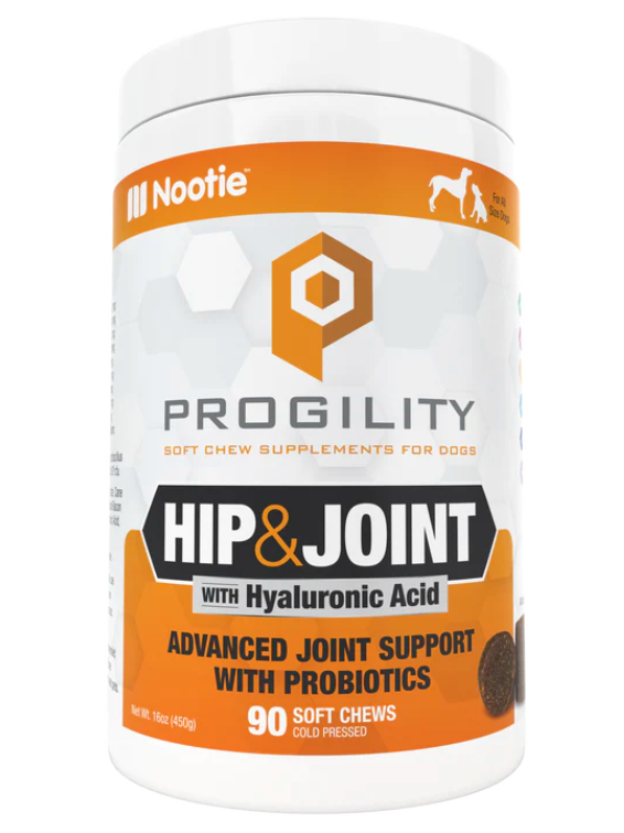 Nootie Progility Hip and Joint Soft Chew Supplement for Dogs