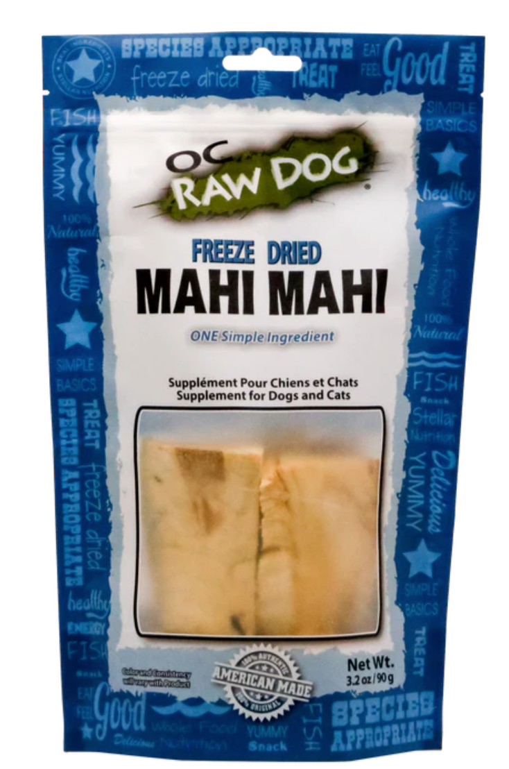 OC Raw Freeze Dried Topper/Treat, Mahi Mahi, 3.2 oz