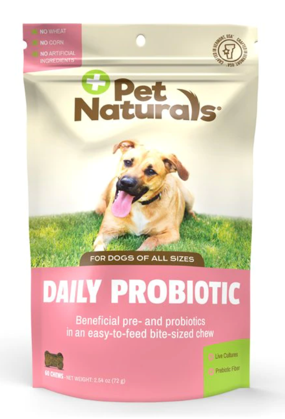 Pet Naturals Daily Probiotic for Dogs, 30 count