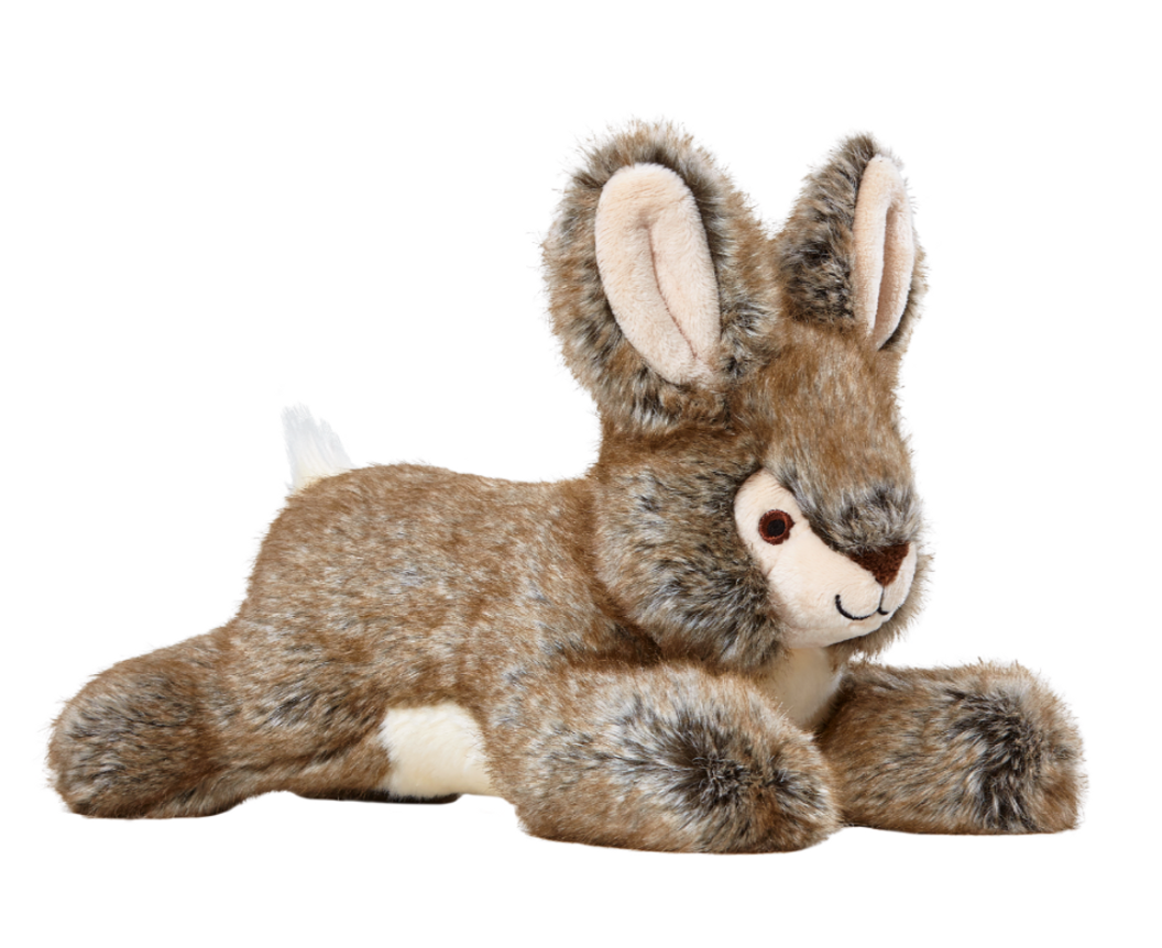 Fluff & Tuff “Reese Rabbit” Squeaky Plush Dog Toy
