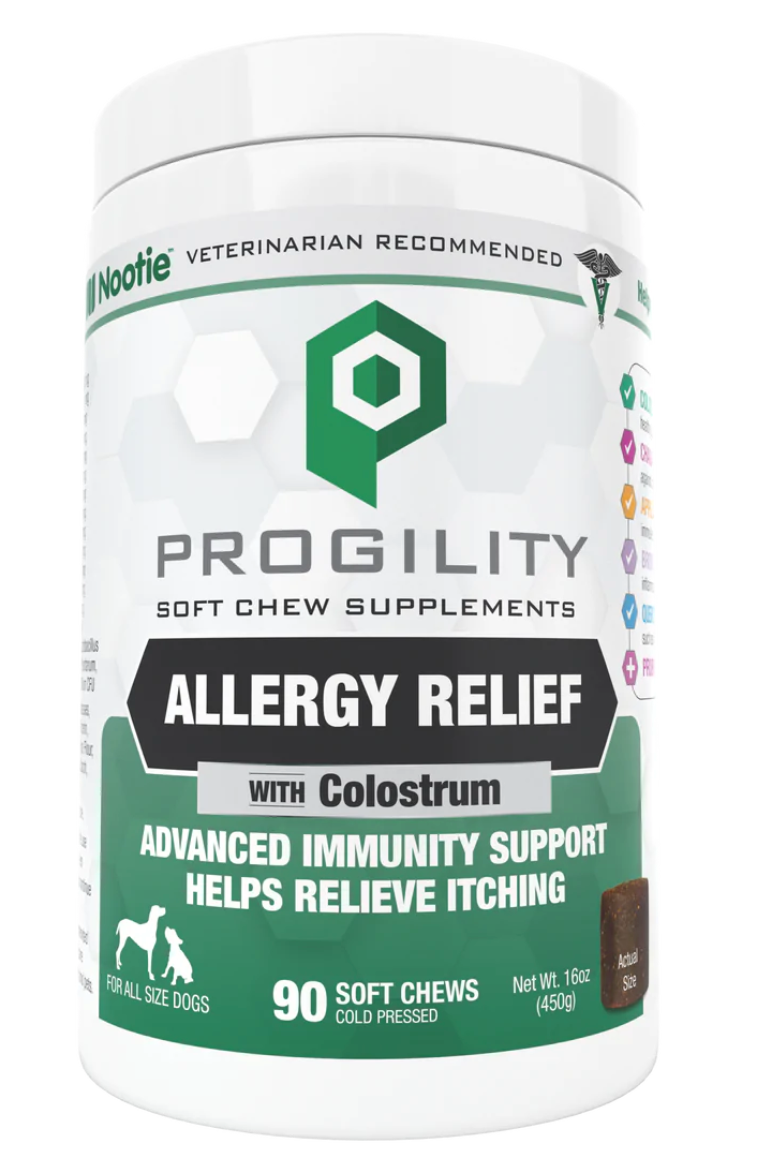 Nootie Progility Allergy Relief Soft Chew Supplement for Medium/Large Dogs