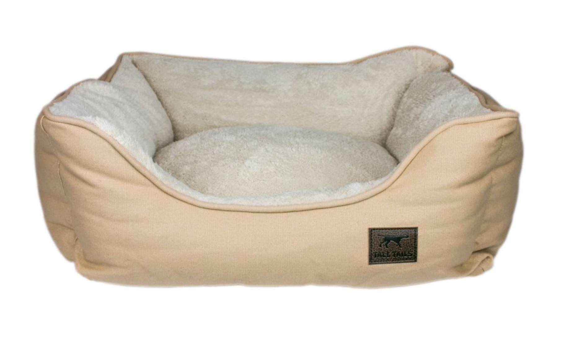 Tall Tails "Dream Chaser" Bolster Bed, Kakhi - 3 sizes