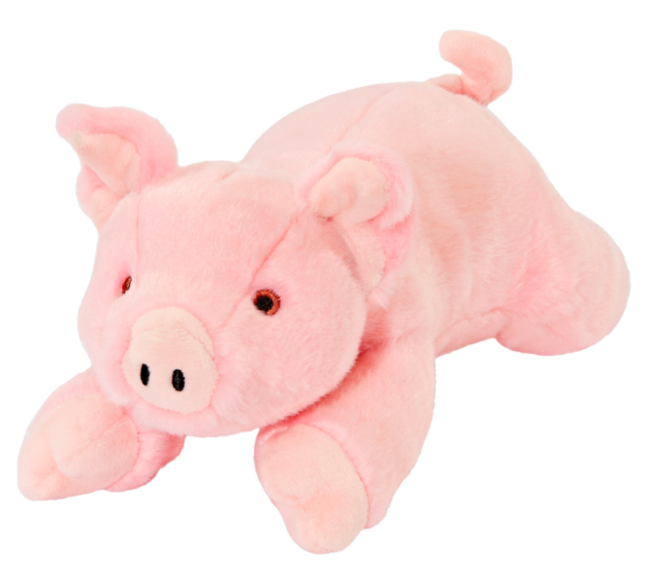 Fluff & Tuff "Petey Pig" Squeaky Plush Dog Toy