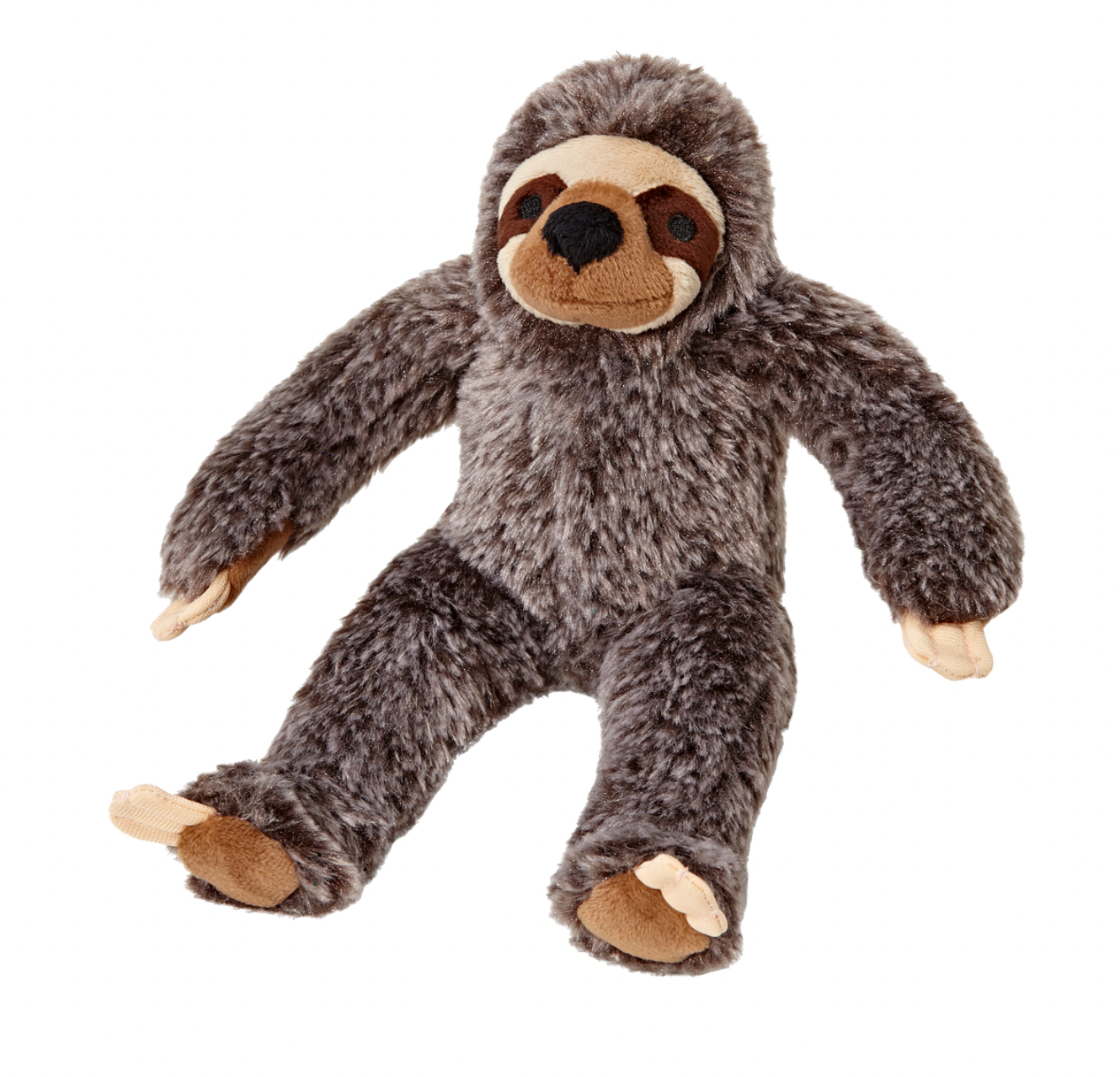Fluff & Tuff "Sonny Sloth" Squeaky Plush Dog Toy