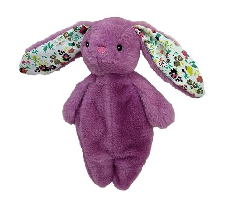 PetLou 13" Lavender Soft & Floppy Bunny Plush Toy