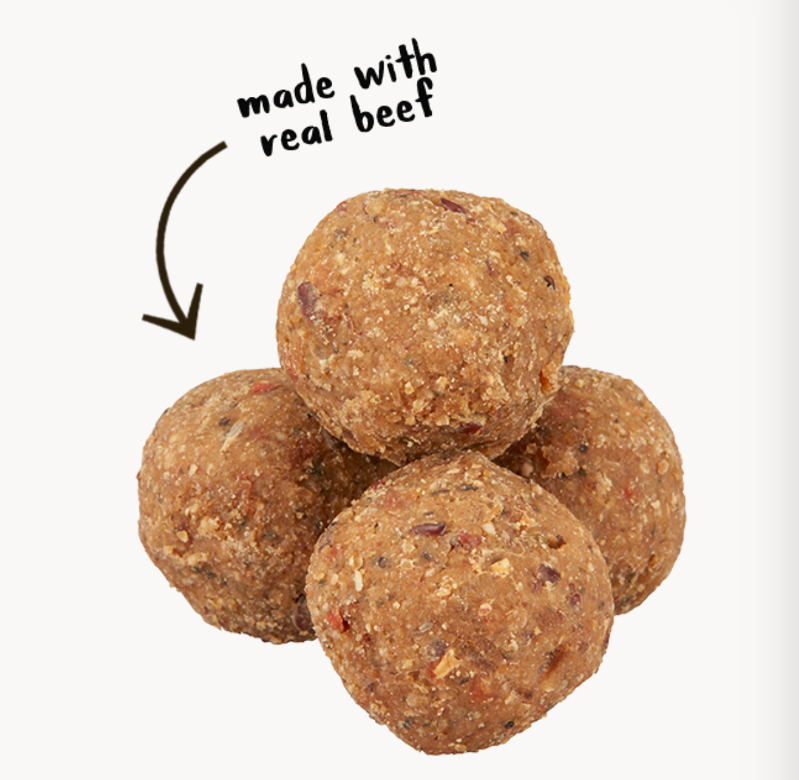 Cloud Star Wag More Bark Less Grain Free Meatball Bites Treats, Italian Beef