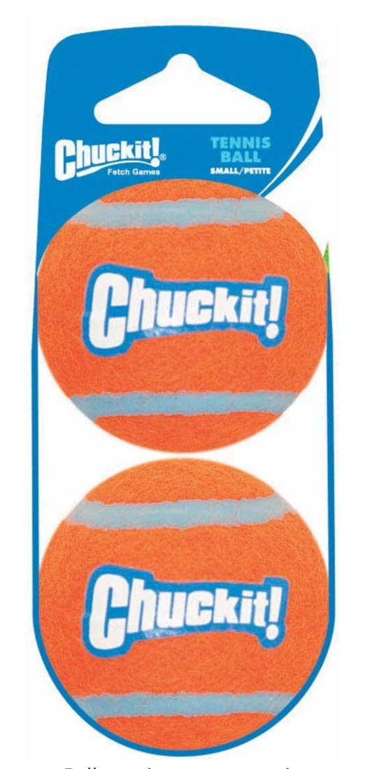 Chuckit! Tennis Ball, Small, Pack of 2