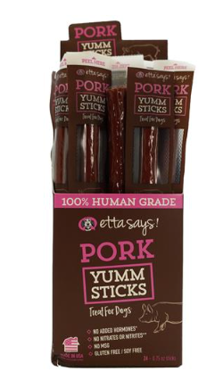 Etta Says Yum Sticks, Pork