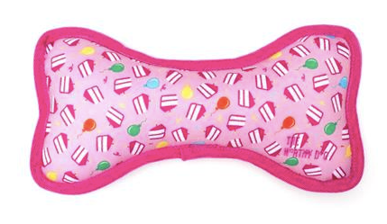 The Worthy Dog "Birthday Girl" Tough Squeaky Toy