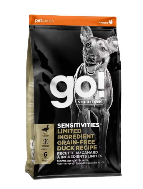 Petcurean Go! Sensitivities Limited Ingredient Grain-Free Duck Dry Dog Food