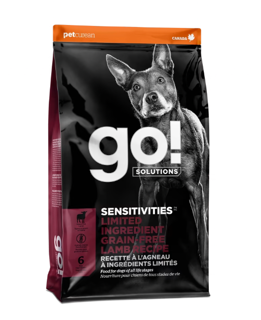 Petcurean Go! Sensitivities Limited Ingredient Grain-Free Lamb Dry Dog Food