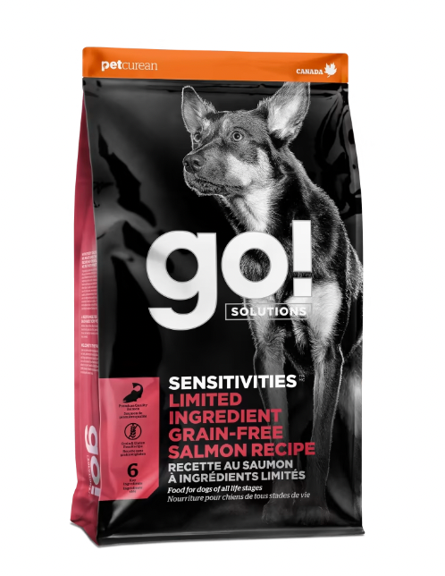 Petcurean Go! Sensitivities Limited Ingredient Grain-Free Salmon Dry Dog Food