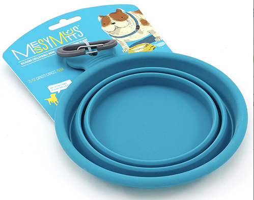Messy Mutts Collapsible Water Bowl, 3 cup