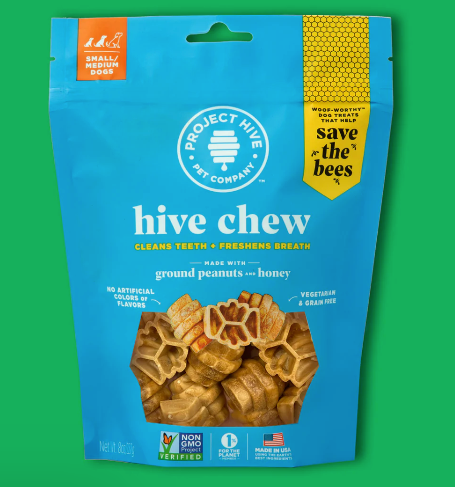 Project Hive Pet Company Chews, 2 Sizes