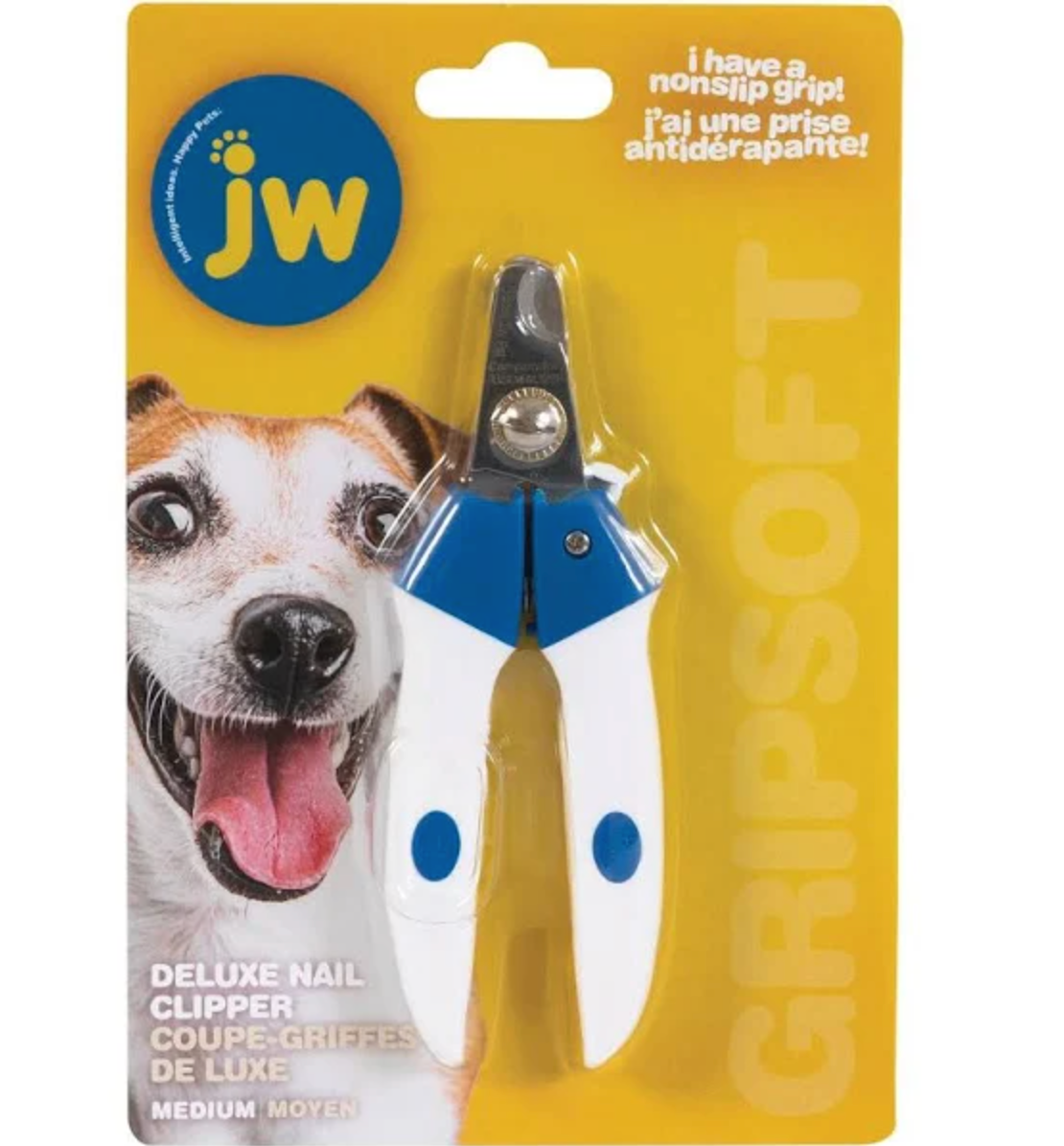 JW Deluxe Nail Clippers, 2 Sizes