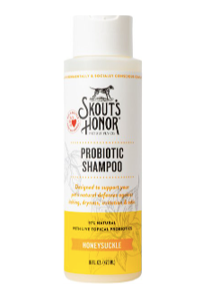 Skouts Honor Probiotic Shampoo - Fragrance Free, Honeysuckle, Lavender