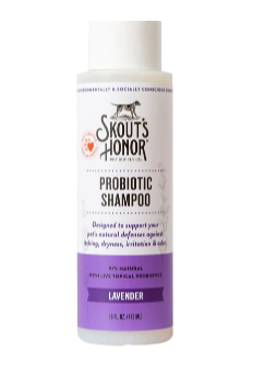 Skouts Honor Probiotic Shampoo - Fragrance Free, Honeysuckle, Lavender