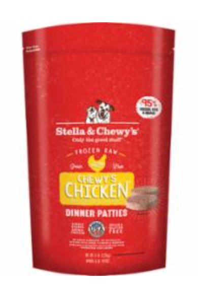 Stella & Chewy's Dog Frozen Dinner Patties Chicken