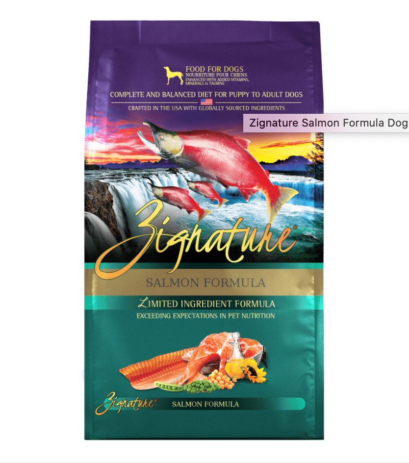 Zignature Limited Ingredient Diet Salmon Formula Grain-Free Dry Dog Food
